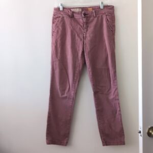 Anthropology Pilcro and the letterpress jeans Hyphen pink size 27